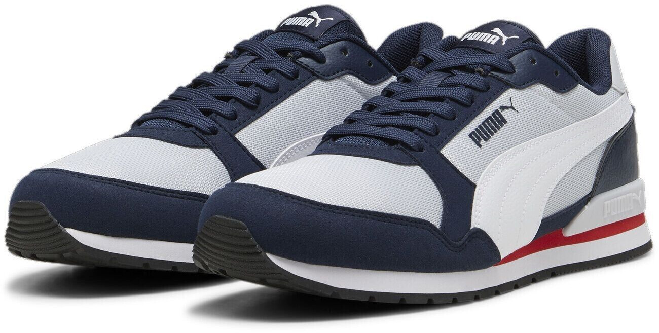 Puma ST Runner v2 Mesh-Sneakers silver mist white club navy for all time red black gray blue