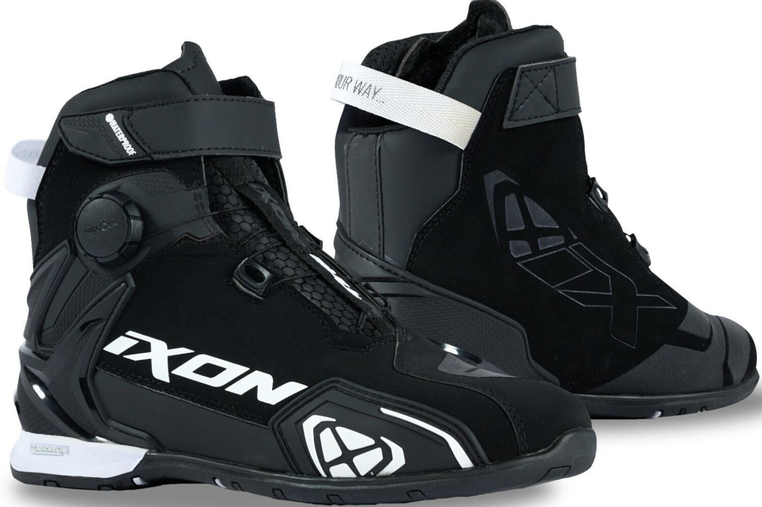 IXON Bull 2 WP Lady Shoes black/white