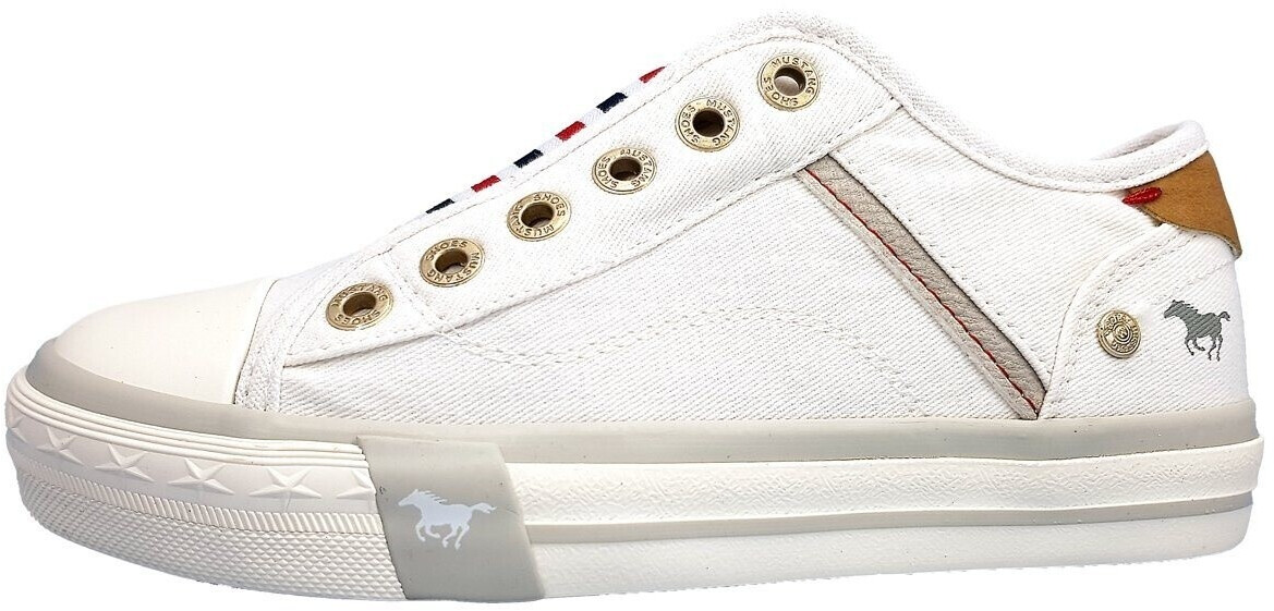 MUSTANG Sneakers made of fabric 5024-312-1 white