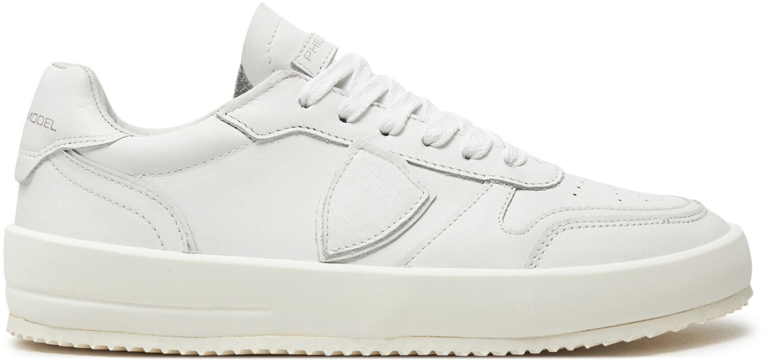 Philippe Model Nice Low Woman Veau Blanc