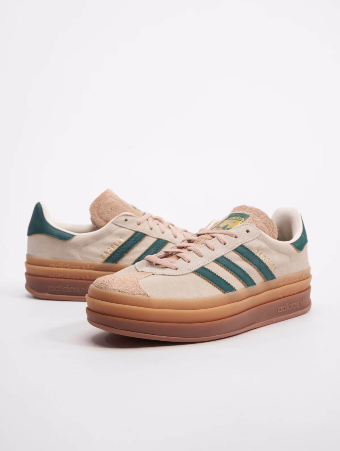 Adidas Gazelle Bold Cream Collegiate Green in Sconto a 119 00 oggi Migliori prezzi e offerte su idealo