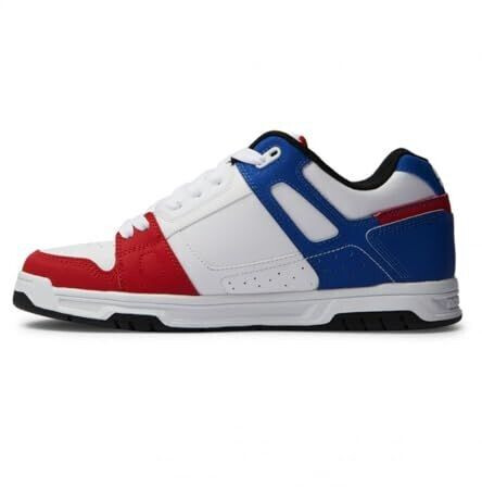 DC Shoes Stag Sneaker red white blue