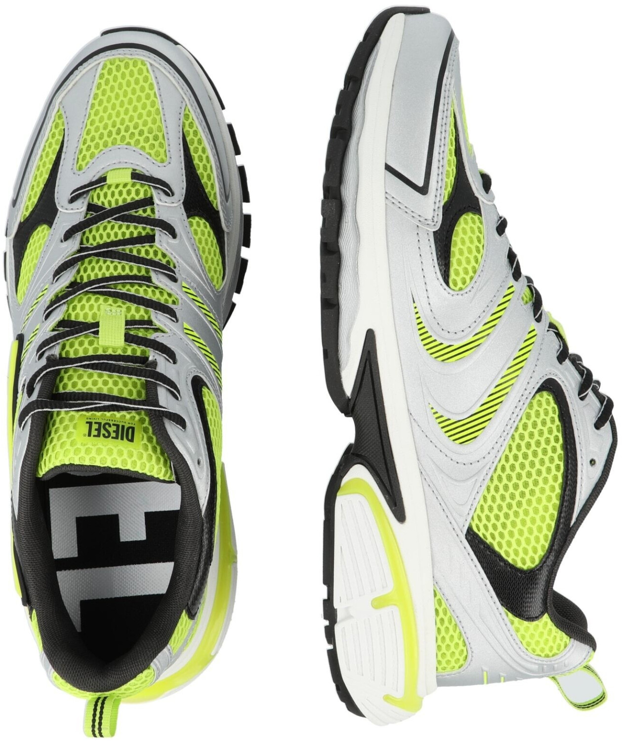 Diesel Sneaker 'SERENDIPITY' neon yellow black white 10444537