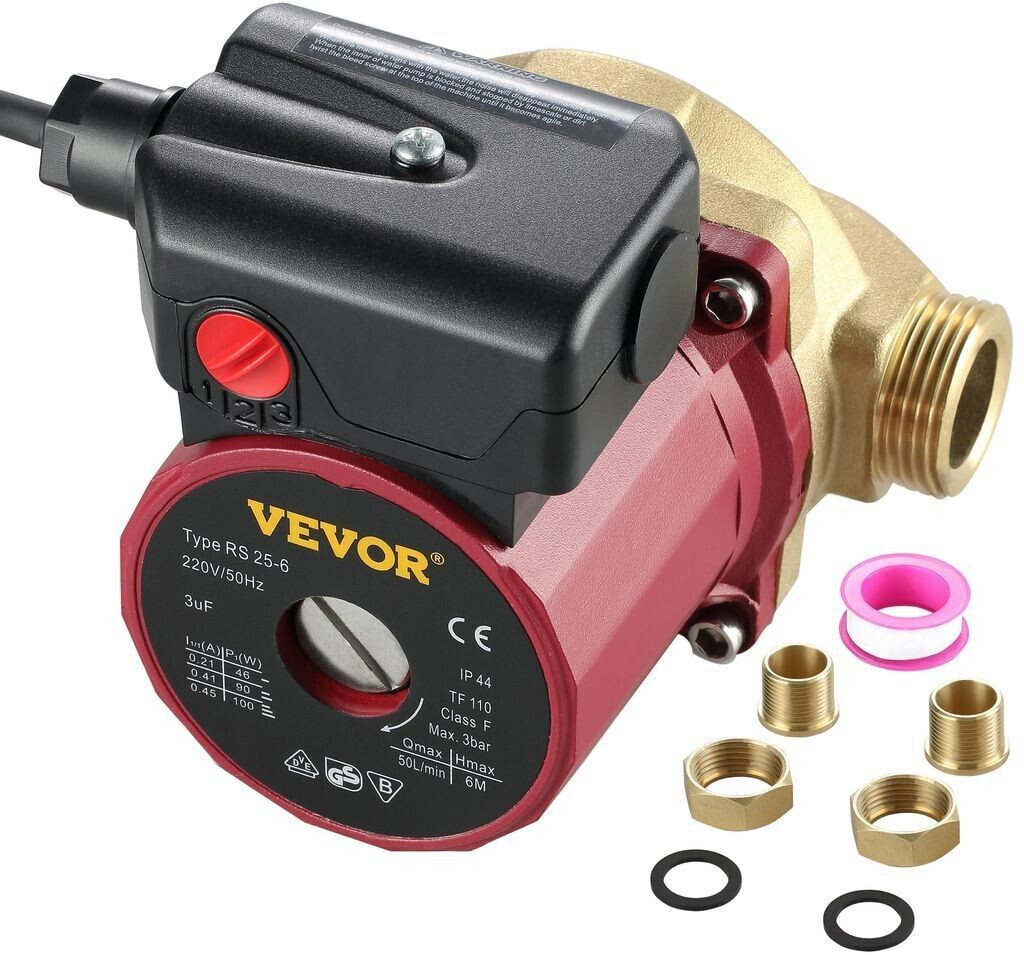 VEVOR Pompe de surpression 50 L