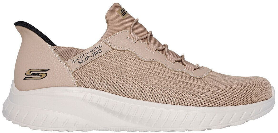 Skechers Bobs Sport Troop Chaos Slip-Ins tan shoes