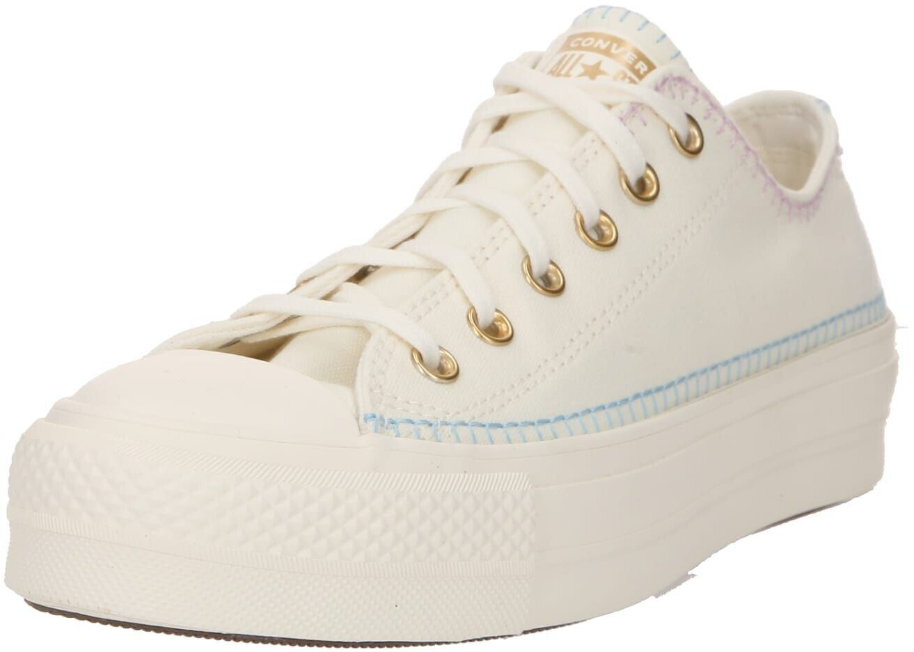 Converse Sneaker Chuck Taylor All Star creme hellblau hellpink ab 69 95 Preisvergleich bei idealo