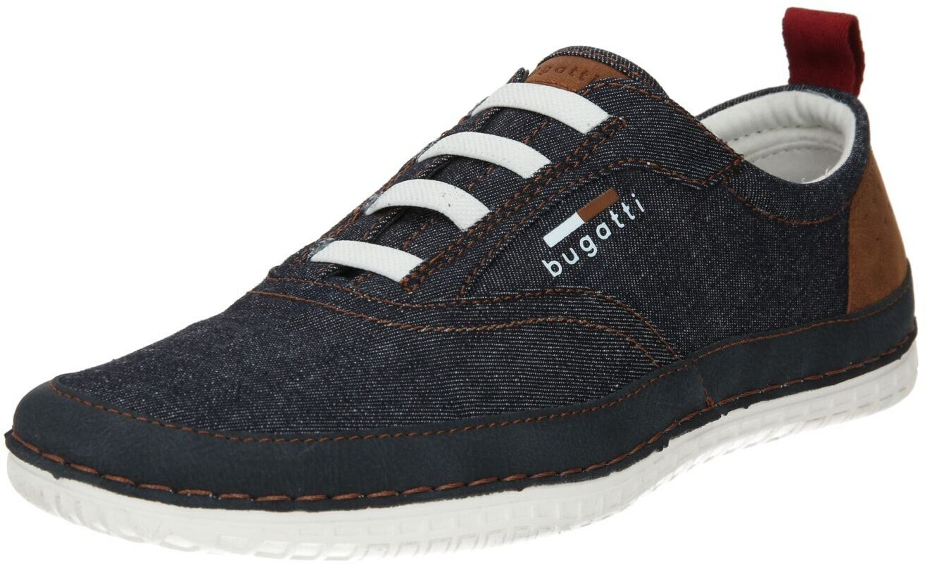 Bugatti Sneaker 'Bimini' blue denim dark blue brown 16495202