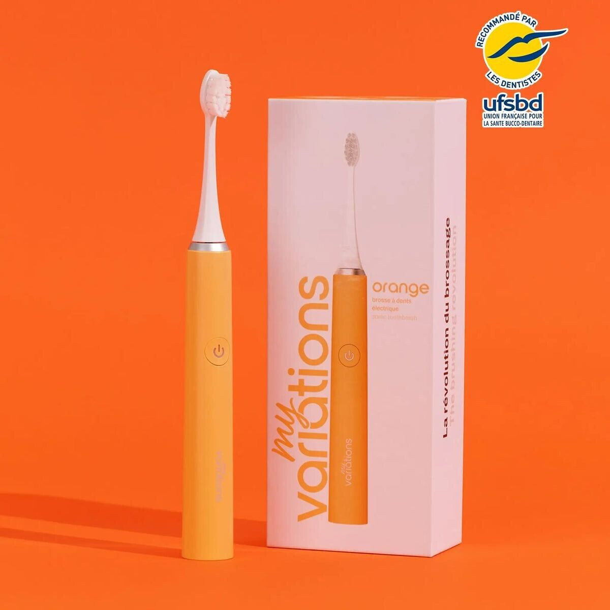 MyVariations Brosse à dents électrique sonique orange