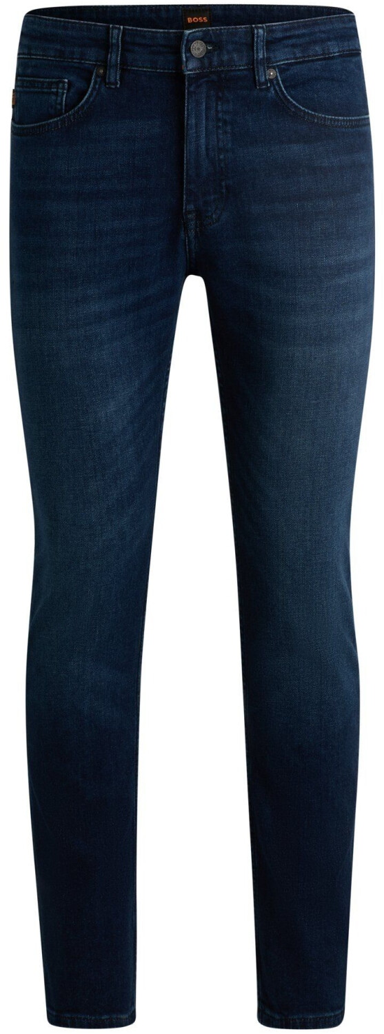 Hugo Boss Dark blue slim-fit jeans in comfortable stretch denim (50524031) blue
