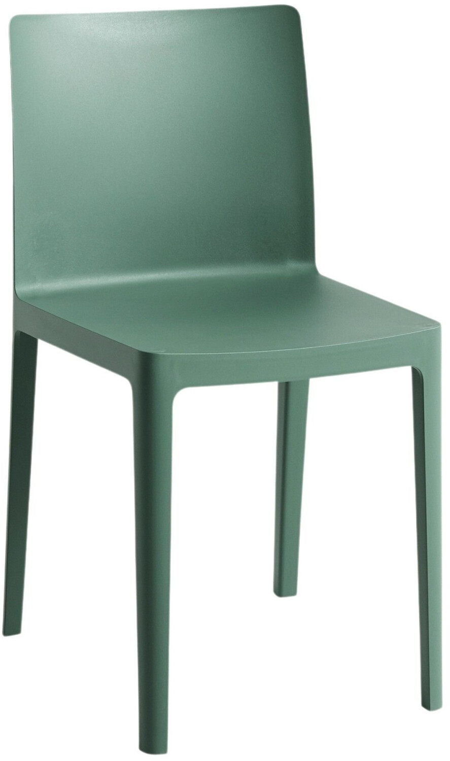 HAY Elementaire chair green plastic 42x79x49 cm smoke green (AA602-A229) (606)