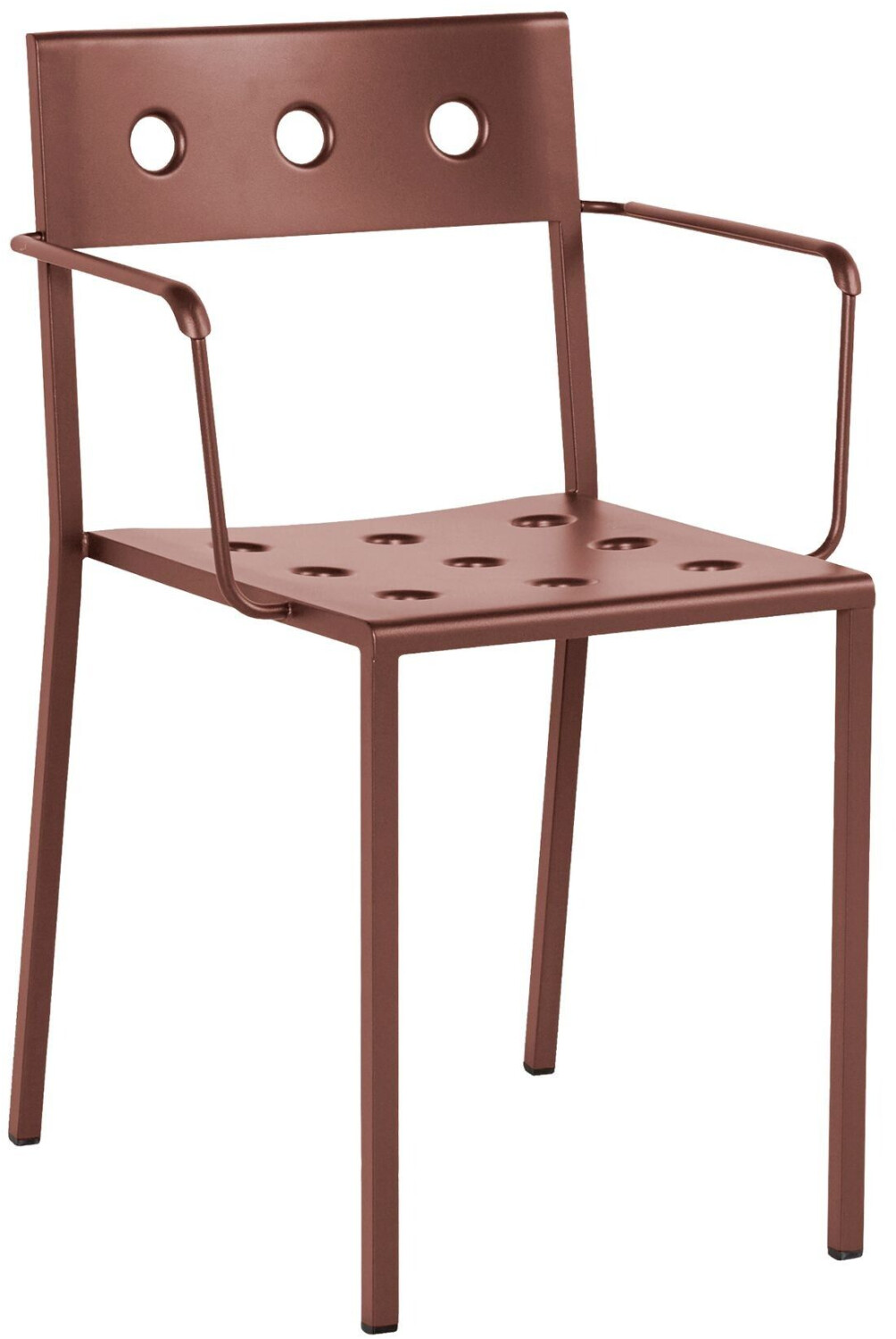 HAY Balcony armchair red metal 51x79x51 cm iron red (AB674-B485) (605)