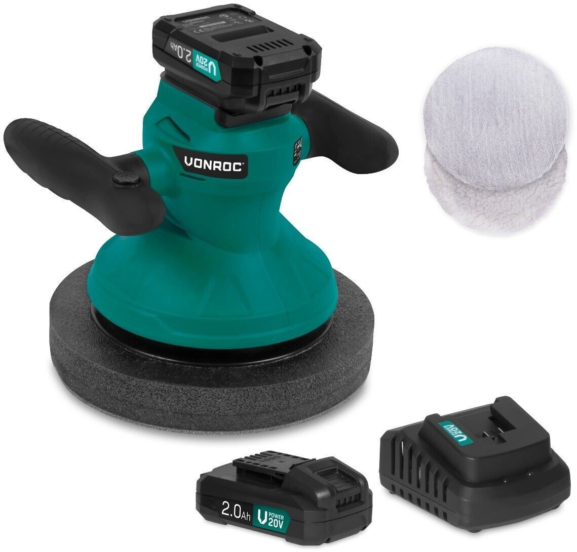 VONROC PM508DC avec 2 batteries et chargeur
