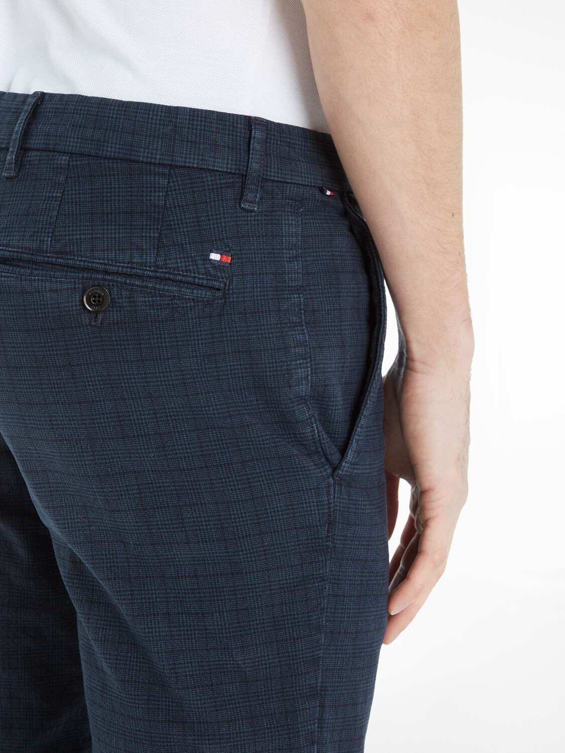 Tommy Hilfiger Denton Pow Check Stretch (MW0MW32935) desert sky ab 