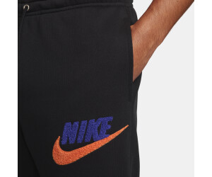 Nike Club Fleece Joggers black black safety orange ab 39 99 Preisvergleich bei idealo