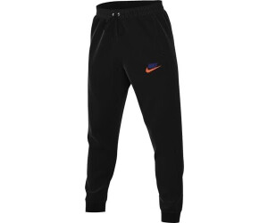 Black and orange nike joggers discount