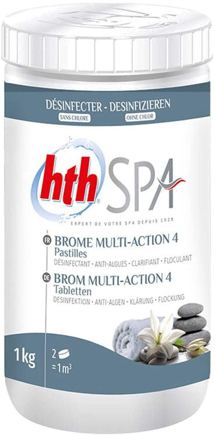 HTH Brome spa multi-action en pastilles 1 kg