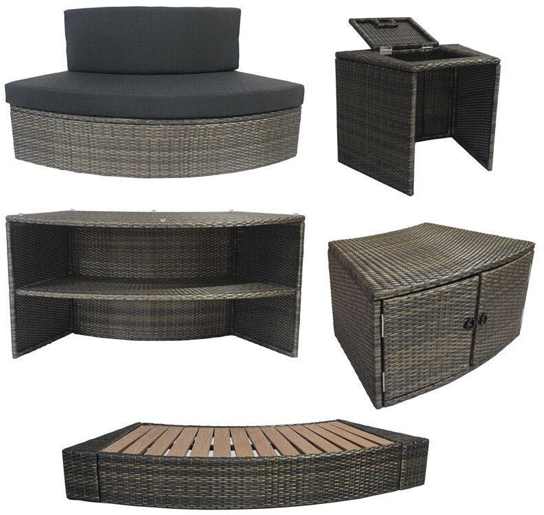 NetSpa Mobilier spa 5 modules Vita Premium