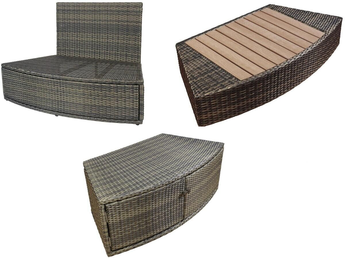 NetSpa Mobilier pour spa Octopus 3 modules