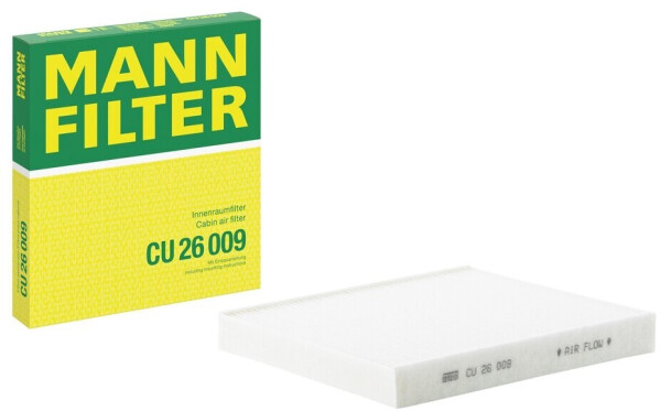 Mann Filter Pollenfilter für Seat Leon Skoda Octavia IV Karoq Audi (CU 26 009)