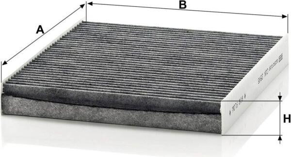 Mann Filter Pollenfilter für Seat Cordoba Skoda Roomster Fabia I II (CUK 2545), Bild 6