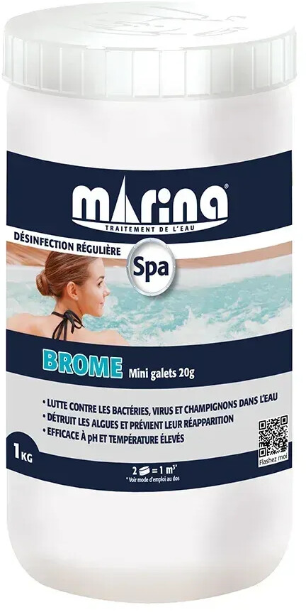 Marina Brome en galets pour spa 1 kg