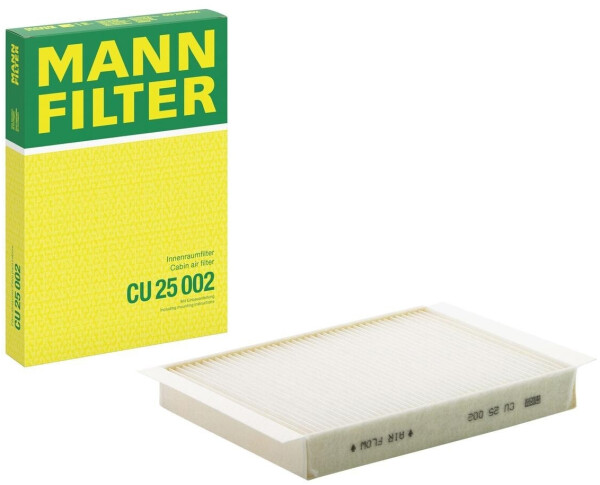 Mann Filter Pollenfilter für Mercedes-Benz C-Klasse E-Klasse (CU 25 002), Bild 3