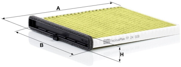 Mann Filter Pollenfilter für Mazda Cx-5 3 6 (FP 24 009), Bild 7
