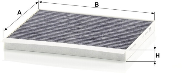 Mann Filter Pollenfilter für Kia Carens IV Xceed Cee'd Hyundai I20 (CUK 24 013), Bild 7