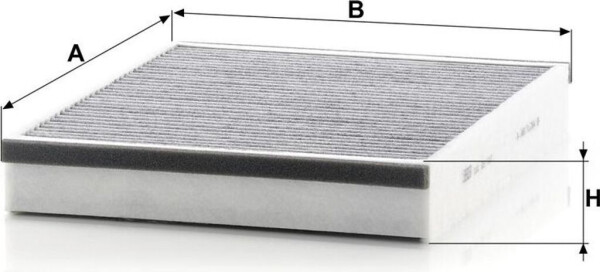 Mann Filter Pollenfilter für C-Max II Volvo V40 Ford Focus III Kuga (CUK 25 007), Bild 5