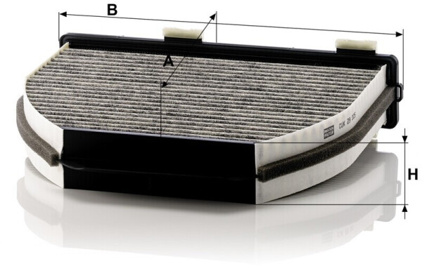 Mann Filter Pollenfilter für C-Klasse Mercedes-Benz Glk-Klasse (CUK 29 005), Bild 6