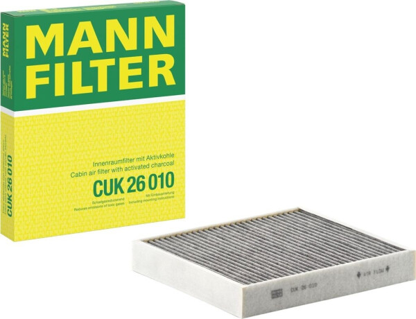 Mann Filter Pollenfilter für Audi A1 Skoda Fabia II Rapid Seat (CUK 26 010), Bild 3