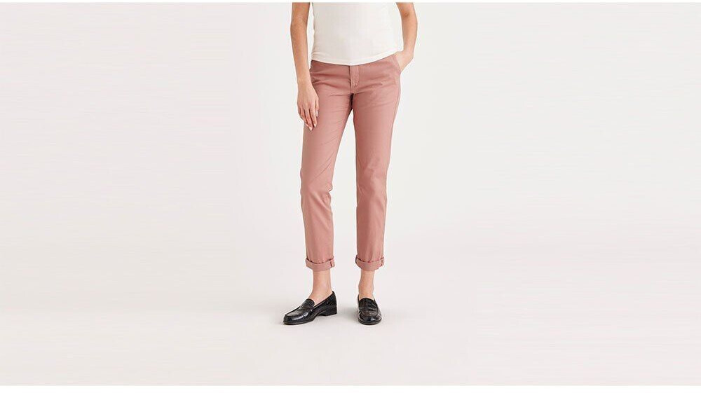 Dockers Weekend Slim Ankle Chino Pants Woman (52699-0129) rose