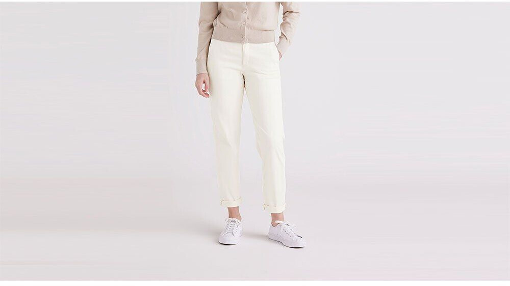Dockers Weekend Slim Ankle Chino Pants Woman (52699-0130) beige