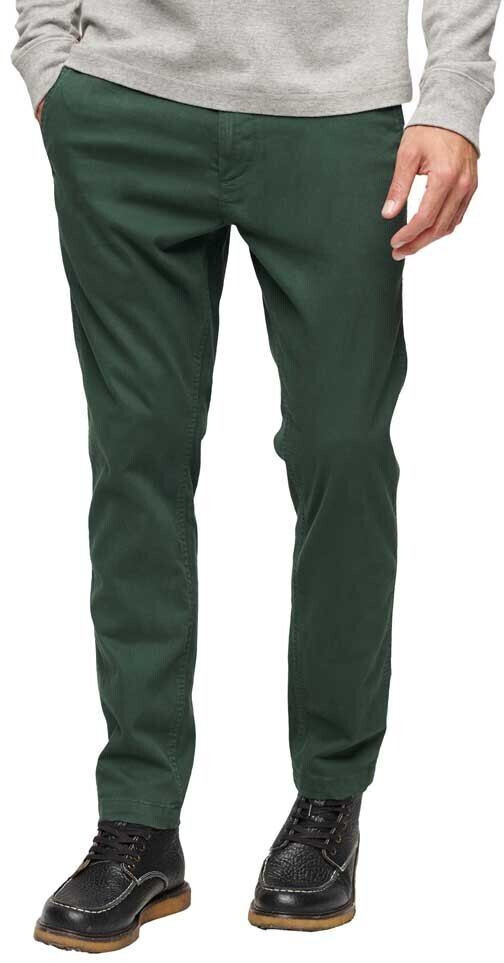 Superdry Officers Slim Chino Trousers Chino Pants (M7011022A-1HL) green