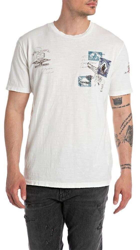 Replay Short Sleeve T-shirt (M6807.000.22336G.869) white ab 37,99 