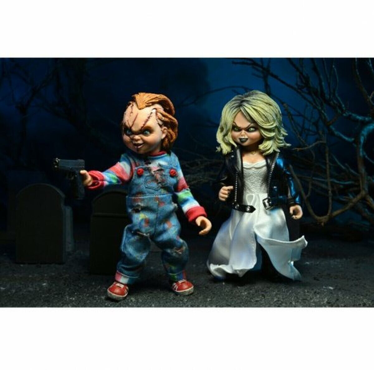 Buy NECA Set Chuckys Bride Chucky & Tiffany 20cm from £17.36