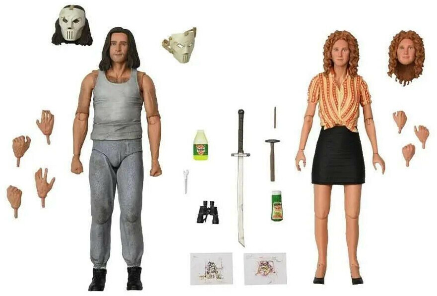 NECA TMNT Teenage Mutant Ninja Turtles en April O'Neil & Casey Jones 18cm