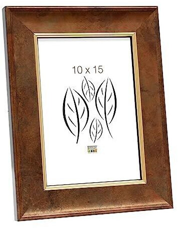 Deknudt Frames S41VH4 - Cornice Per Foto In Mogano E Resina - Formato 24x30 Cm - Colore Bordo - 2