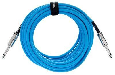 Photos - Cable (video, audio, USB) Ernie Ball Flex Cable 20ft Blue EB6417 