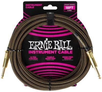 ERNIE BALL Instr.Cable Braided 18ft PD