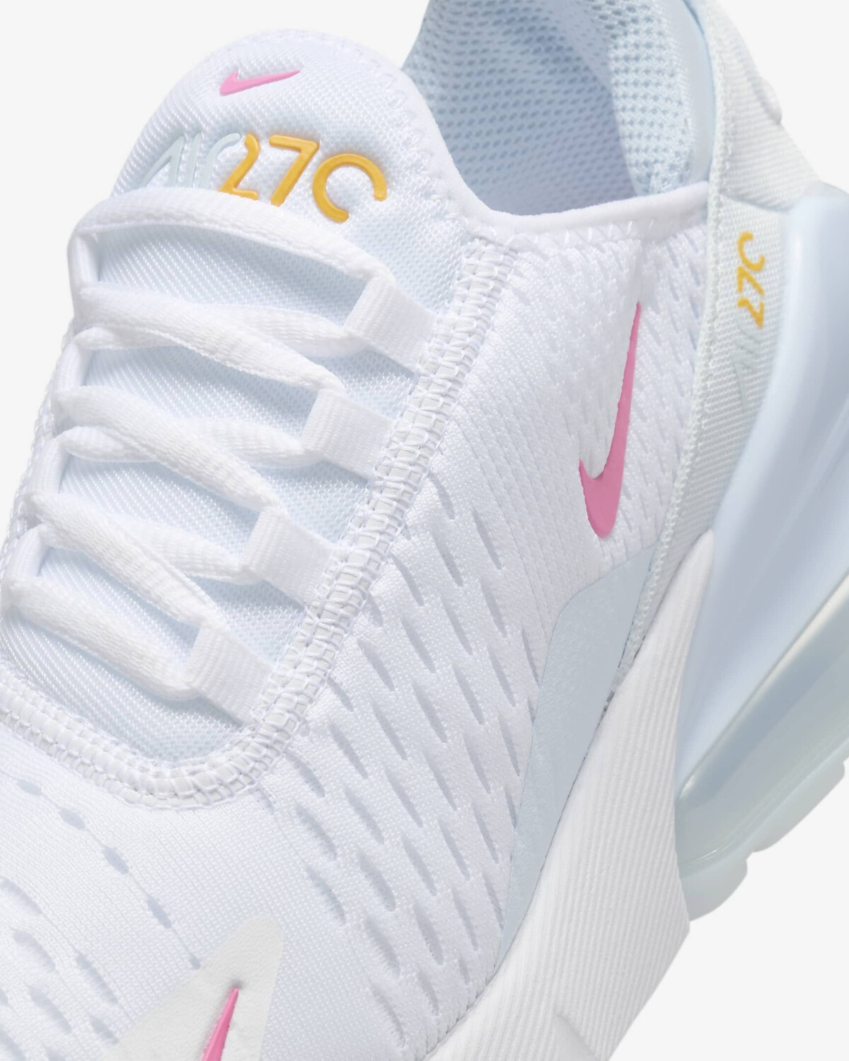 Nike Air Max 270 Kids white blue tint light armory blue pinksicle ab 119 90 Preisvergleich bei idealo