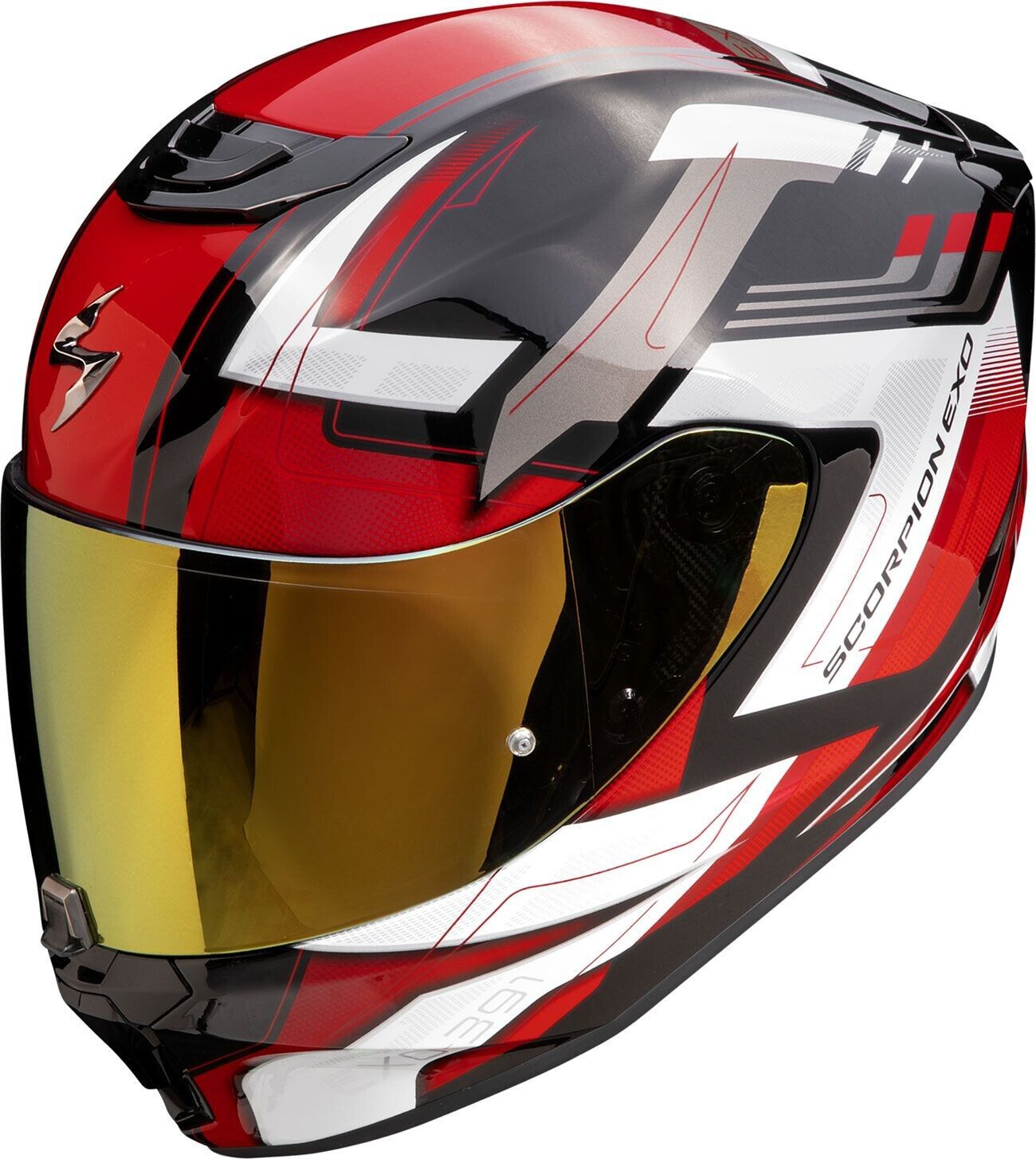 Scorpion Exo 391 Captor rouge/noir/blanc