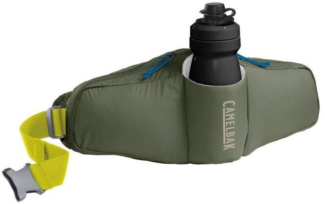 Camelbak Podium Flow 2 Waist Pack with 620ml Podium Dirt Series Bottle dusty olive