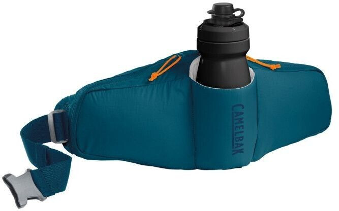 Camelbak Podium Flow 2 Waist Pack with 620ml Podium Dirt Series Bottle moroccan blue