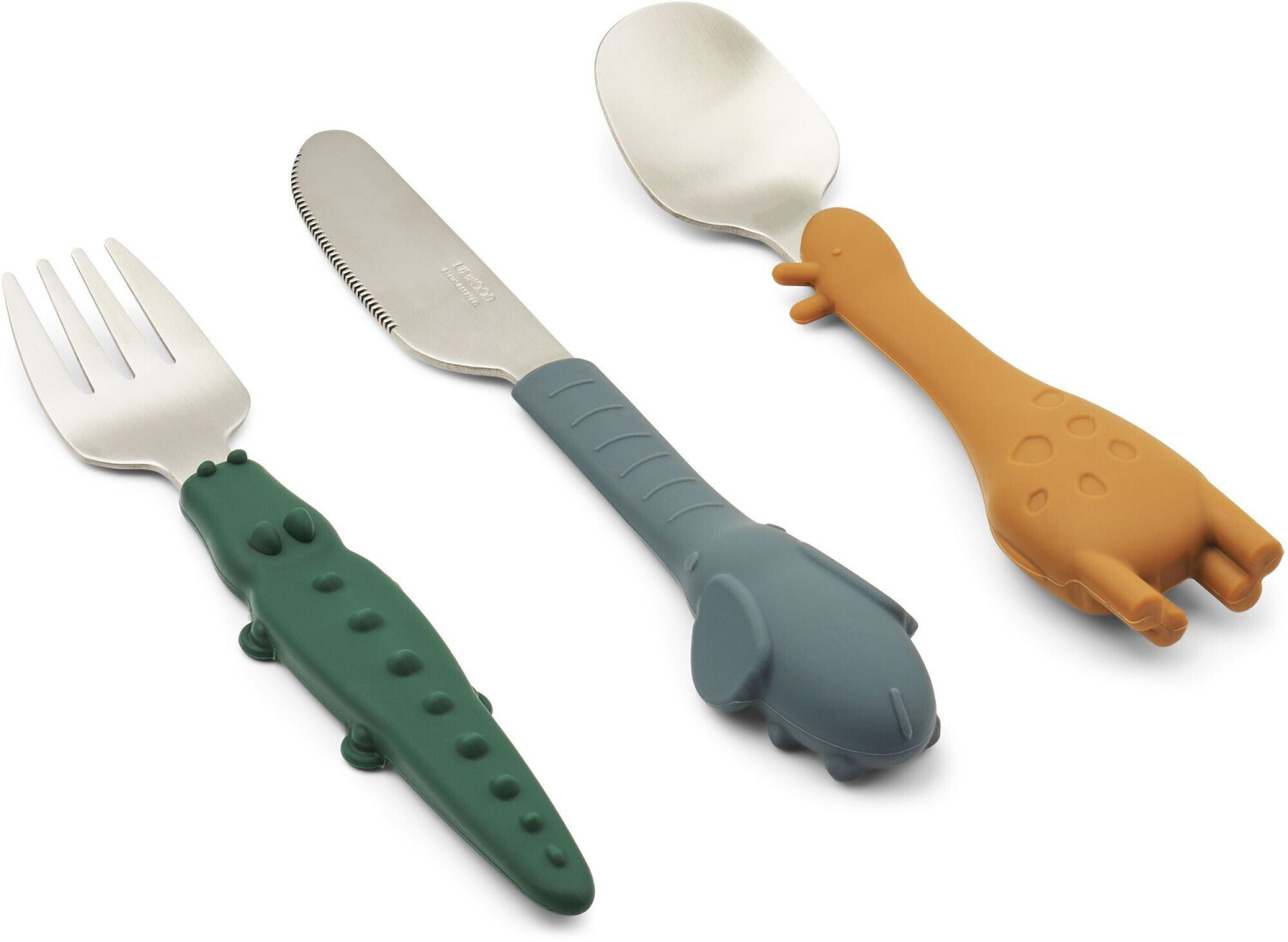 Liewood Tove cutlery golden caramel mix