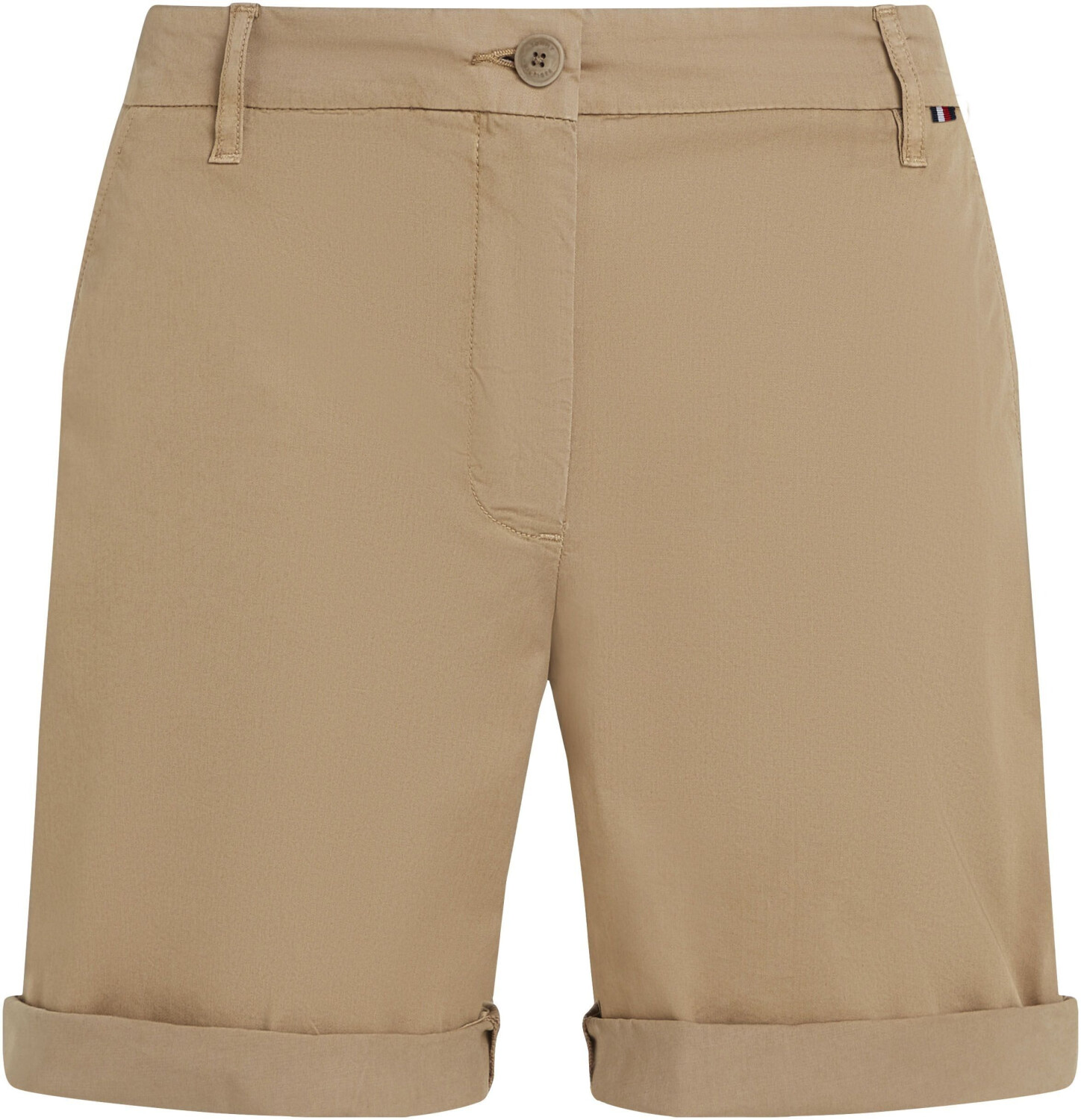 Tommy Hilfiger Garment Dyed Turn-Up Mom Chino Shorts (WW0WW42457)