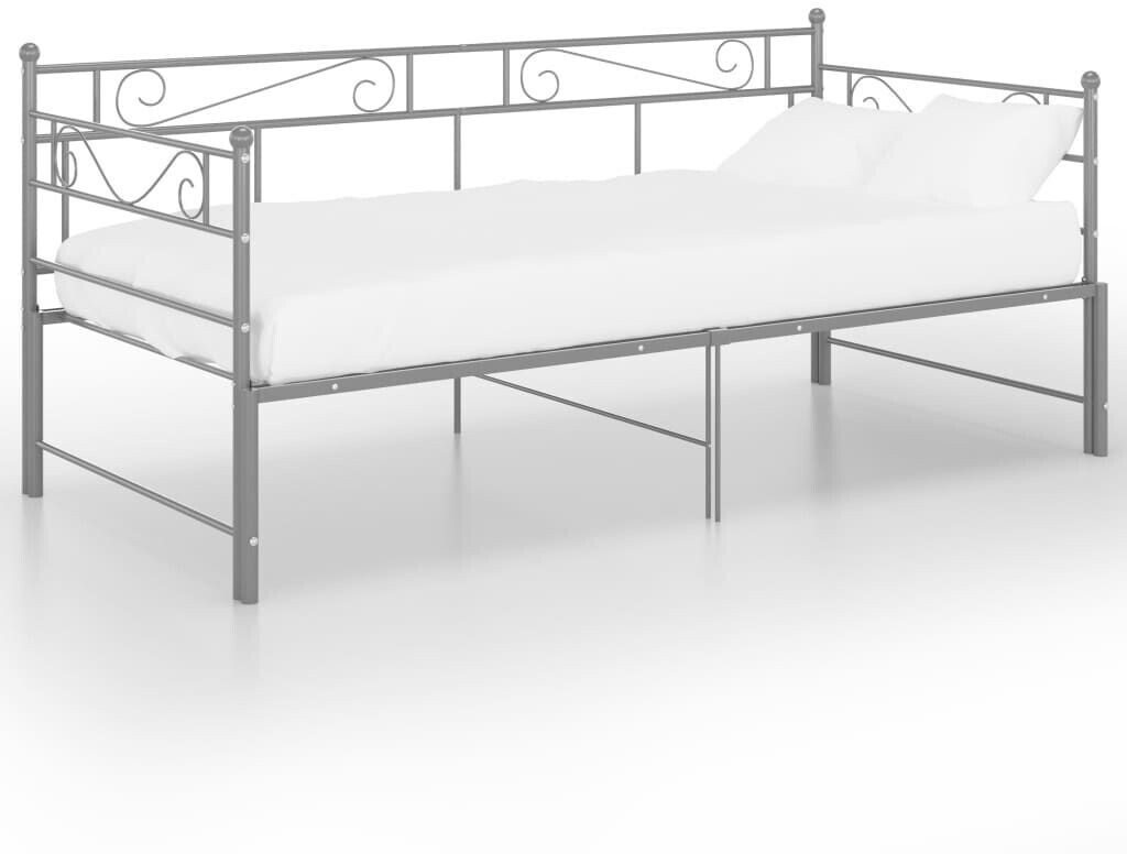 vidaXL Daybed extendable metal 90x200cm (324772)