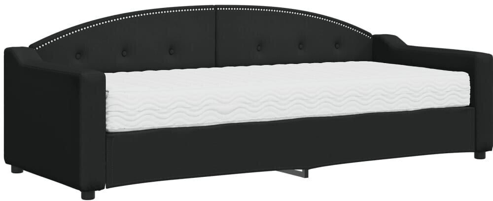 vidaXL Day bed with mattress fabric 80x200cm (3197509)