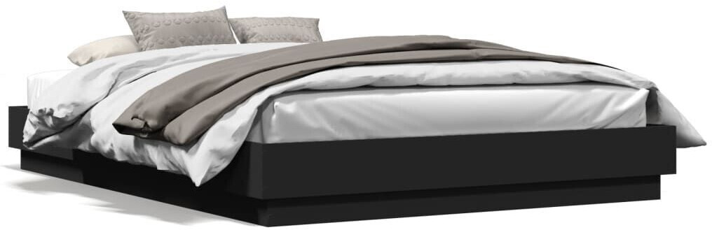vidaXL Bed frame with LED 160x200cm (3209780)