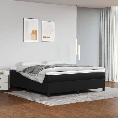 vidaXL Bed frame artificial leather 160x200cm (3121053)